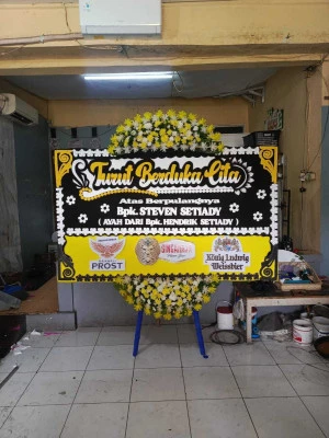 Papan Bunga di Jalatrang Cipaku
